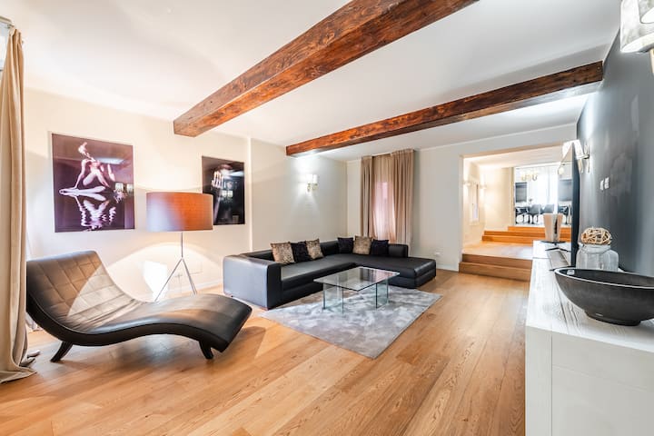 Palazzo Artisti 270mq Penthouse 4bedr +Jacuzzi - Modena