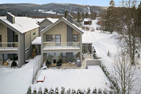Modern two-story house in Duved