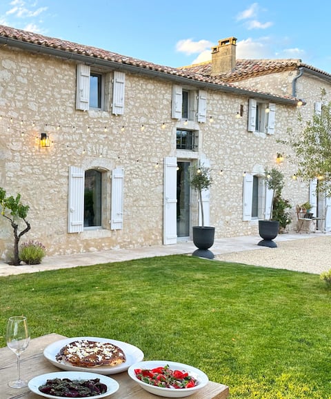 *NEW* Designer village home with pool & garden