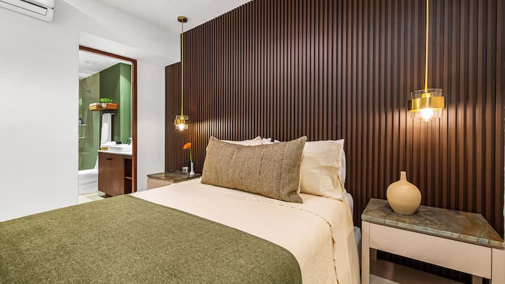 Kitanda,Picha ya chumba kizima