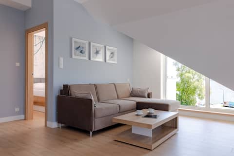 Popular Airbnb listing: Port Krynica Apartment 26 Sun&Snow in Krynica Morska