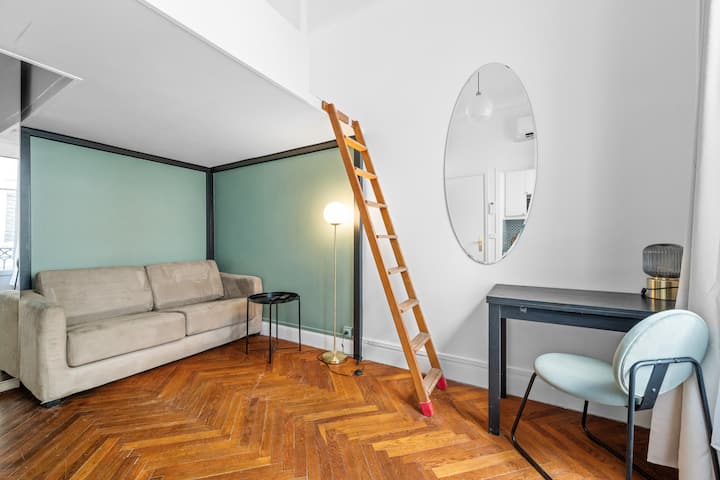 A/c & Tiny Duplex In Musicians Area #Elegant - 尼斯