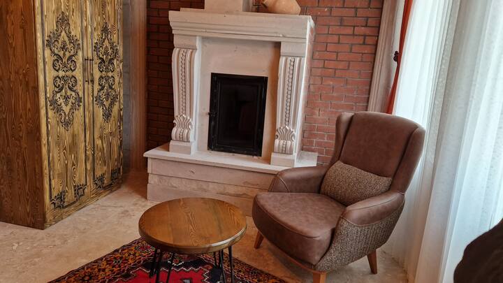 Room With Fire-place - Nevşehir