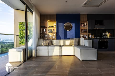 Top Airbnb: NEW Apartment, best rooftop pool view, Cartagena in El Cabrero