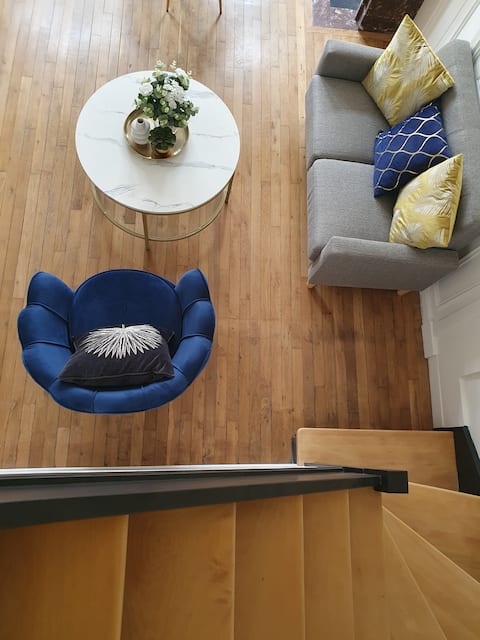 Top performing Airbnb: Le Jaurès: duplex in the hypercenter in Troyes