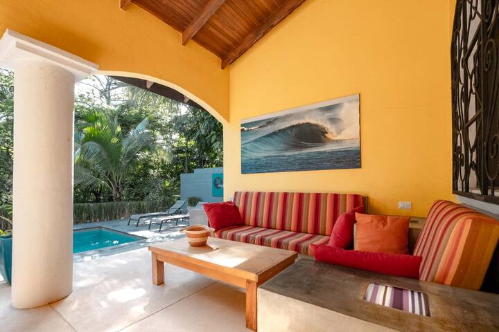 Quiet villa 3 bdr, huge parc, tropical wildlife