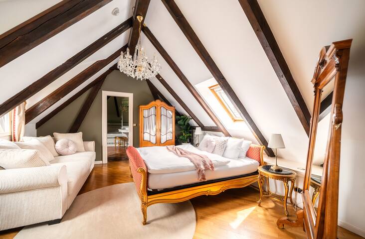 King Suite with Castle View & A/C