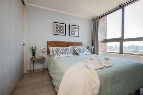 Family apartment steps away from the metro