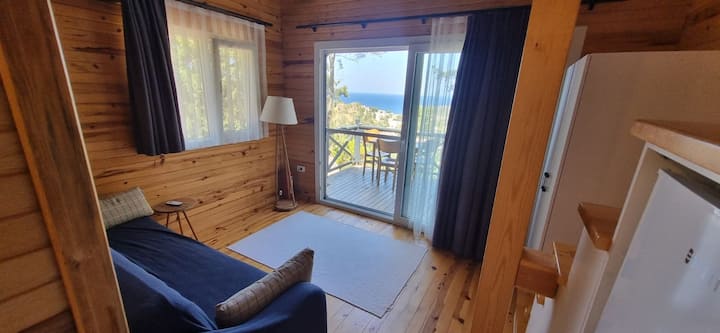 Romantic Tiny House In Foça• Terrace With Sea View - Foça