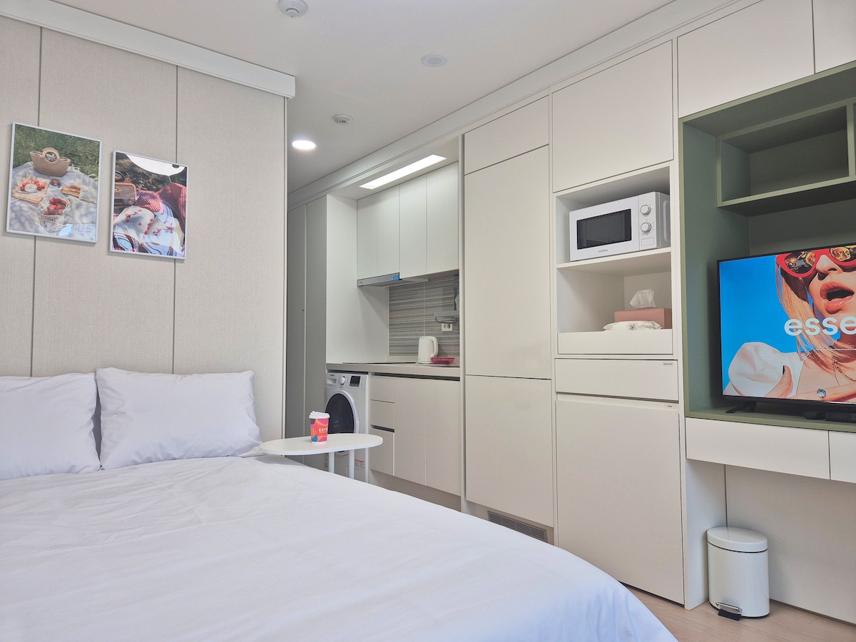 쉼, 519] MRT 3분 3lines｜classy｜도심뷰｜비데｜공항버스 - 서울의 레지던스에서 살아보기, 서울, 한국 - 에어비앤비