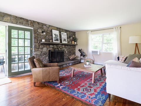 Successful Airbnb property: Serene Escape w/ Heated Pool, Playroom, Pond View in Hudson Valley
