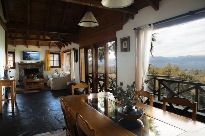 Casa De Montaña Con Espectacular Vista - Bariloche
