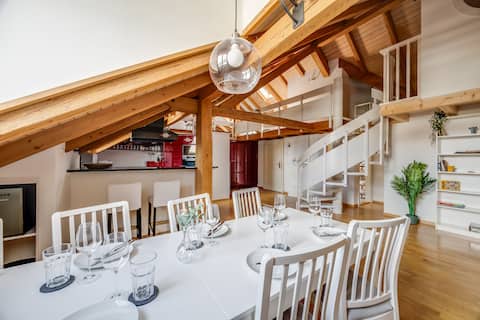 Stunning apartment with rooftop terrace