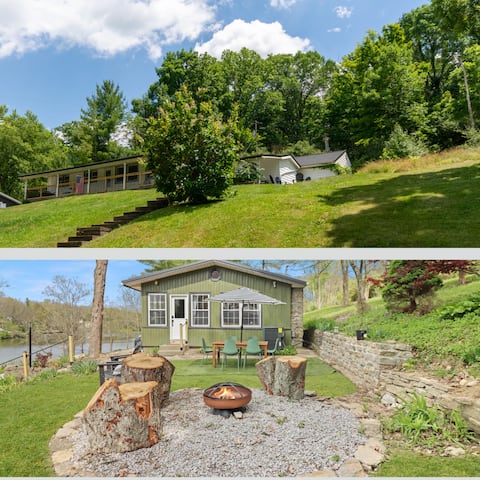 New! Kentucky Lake Retreats /2 homes side by side