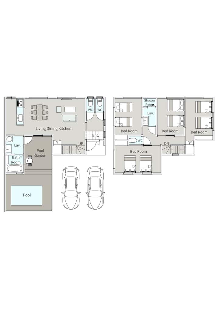 Close To The Beach/private Pool/4ldk/bbq/14ppl - Okinawa Prefecture, Japan