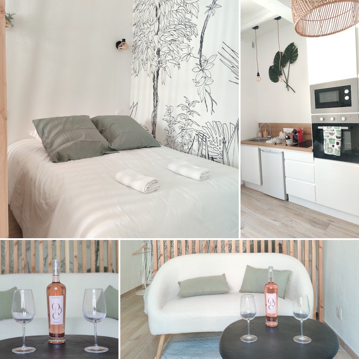 Top Airbnb: Chic Studio in the Heart of Écusson, Pets OK à Nîmes
