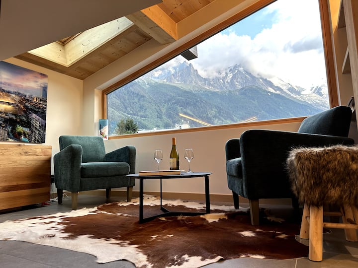 Ski Flégère à Pied·vue Mont-blanc·parking·3ch - Chamonix-Mont-Blanc