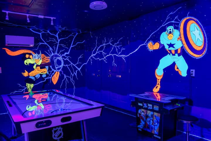 Luxury Disney Villa | No Clean Fee | Pool + Arcade - Florida