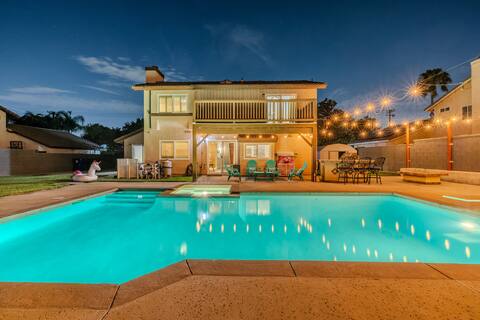 Amazing Heated Pool Home | Billiard| Arcade Game