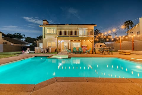 Amazing Heated Pool Home | Billiard| Arcade Game