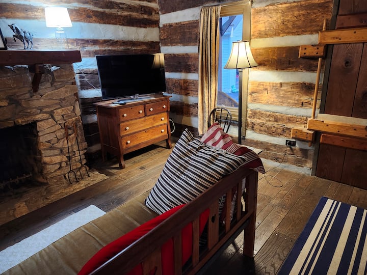 The Town Cabin, Built In 1840 - Bloomington, IN