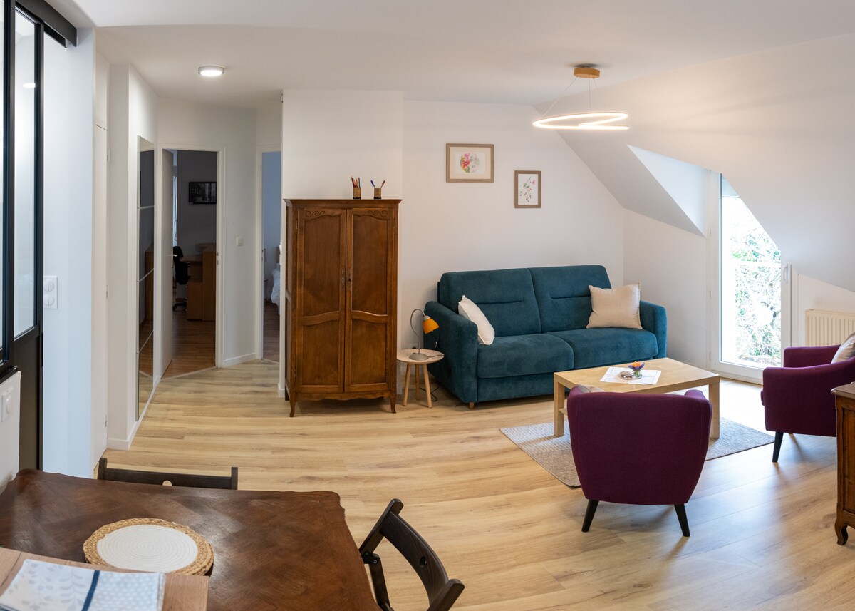 Propriété Airbnb réussie: Quiet, close to the sea and the city center. à Granville