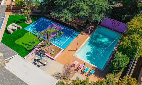 5BR|Pickleball Court |Pool|Tree Deck|Golf