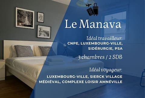 Le Manava - Apartment near Luxembourg