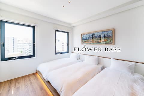 【OPEN SALE】2連泊30%Off / Flower Base Himawari  8B 天神