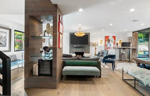 Popular Airbnb listing: The Sacred Space Walking distance to race track in Solana Beach