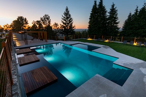 New 2Bed Mountain Cottage with Salt Pool