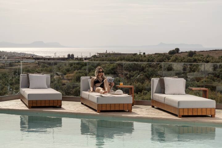 Ami Manoir villa, in Panormo resort,private pool gallery image 2