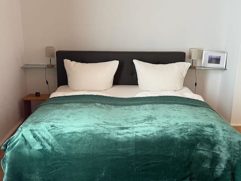 Upper city apartment on the right