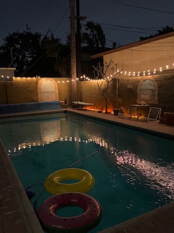 Warm East Venice House With Heated Pool And Spa