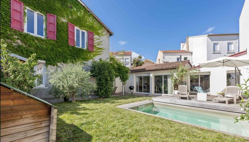 Maison 5 chambres avec piscine dans Lyon
