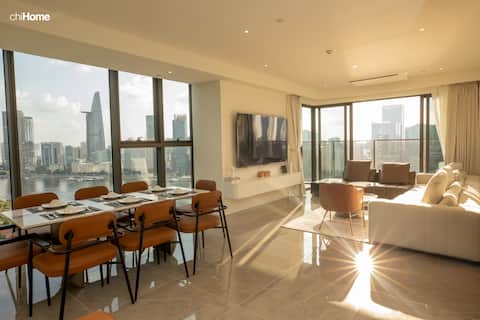 Front River CBD SkyVilla 6* 3Br 137m2 by ChiHome