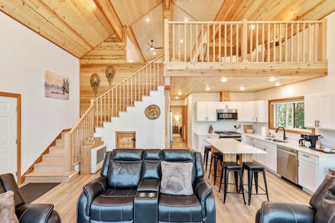 Sojourn Lodge + Cabin + 2 Yurts + Bathhouse