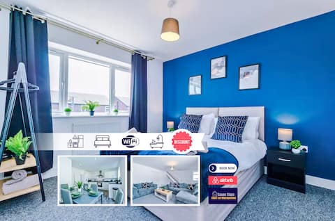 Free Parking | 4 Bedroom House in St Helens