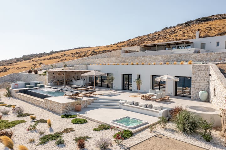 Villa Luxe à Naxos Agiassos