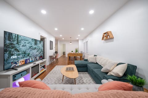 Spacious family home with theater and game rooms