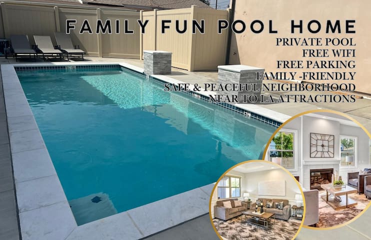 Family Fun Pool Home
