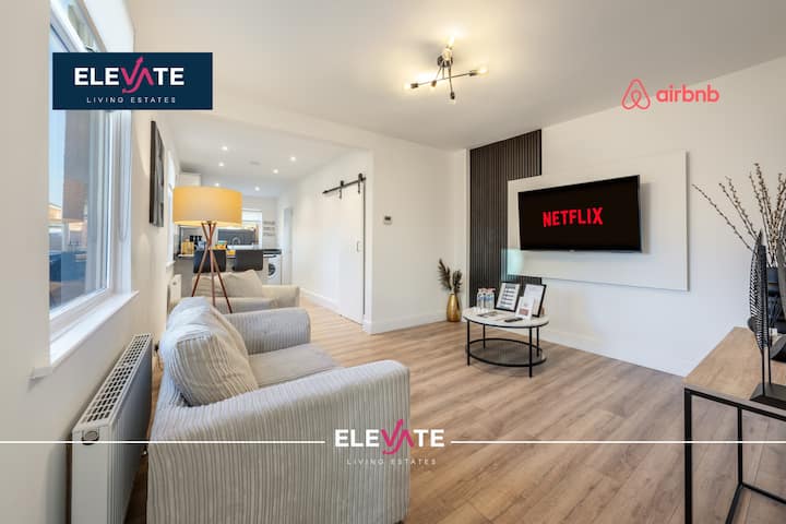 Monthlystays|garden|parking|separate Beds - Northampton
