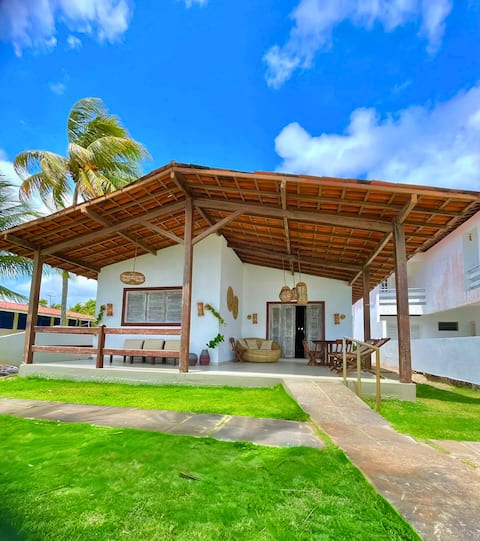Seaside in a gated community Casa Caju Praia Azul
