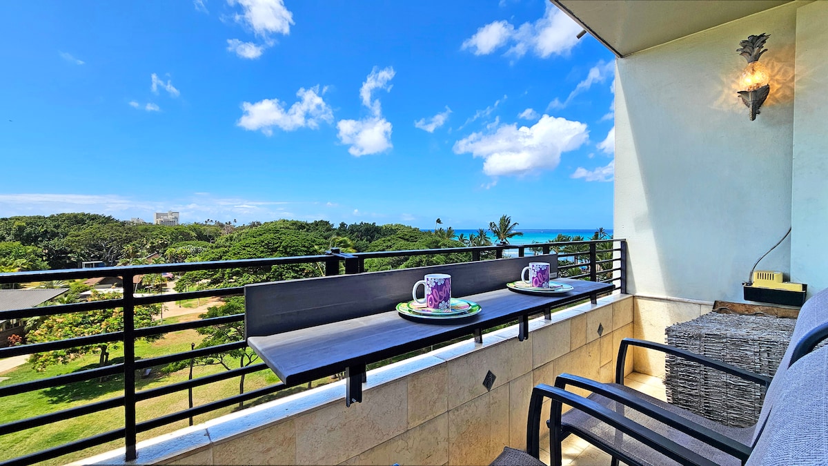 Waikiki Grand Hotel® 612 Large Studio Pool+Balcony - Apartments