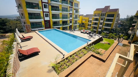 White Mischief-2BHK Seaview With POOL-NauticalNest