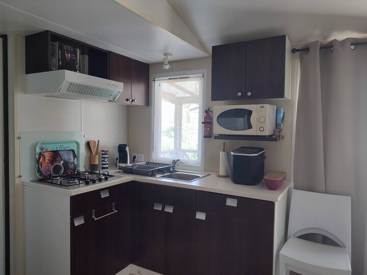 Camping Del Mar Argelès Sur Mer - Mobil-home 3ch - Argelès-sur-Mer