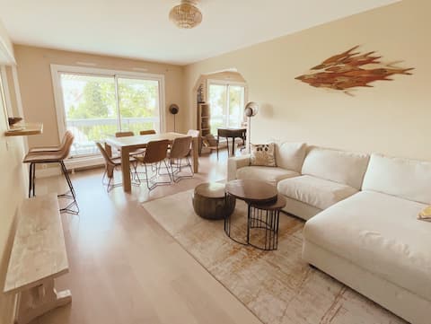 Family apartment 30 minutes from Paris