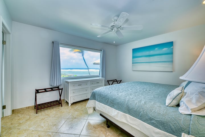Oceanfront then king bedroom 2