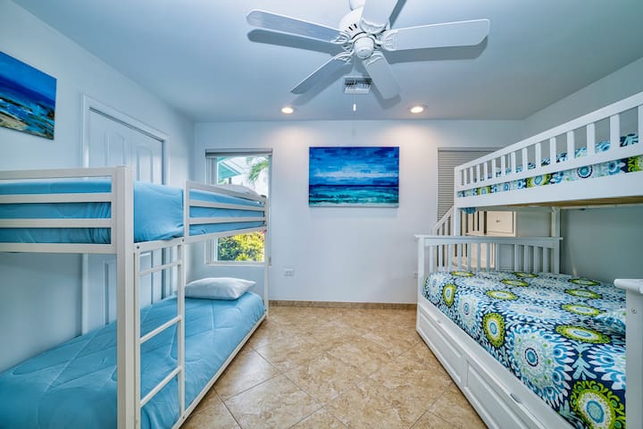 Triple Bunk Bed (1 full and two twins)  + Another Twin Bunkbed Set Ensuite