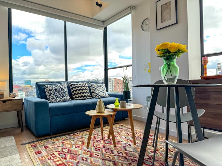 Spectacular Loft In Bogotá - Stunning Views & Gym - Bogotá